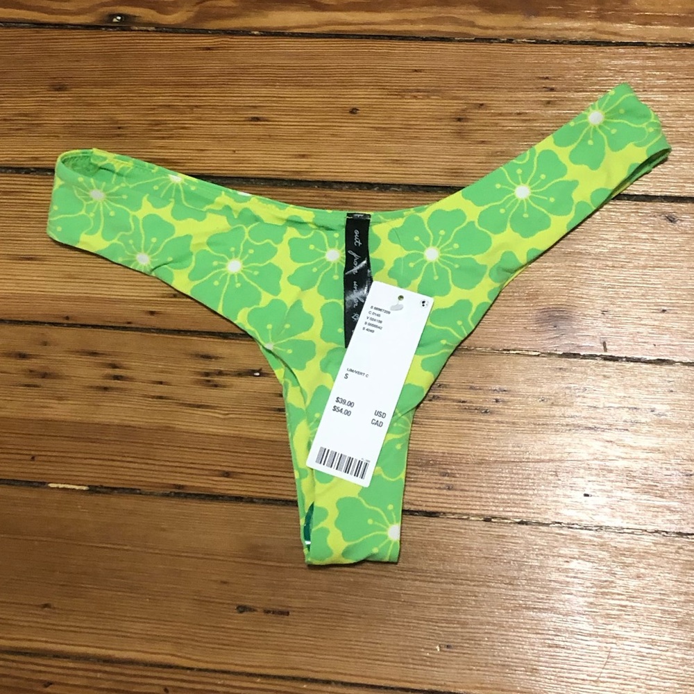 Out From Under Ginger Printed Bikini Bottom